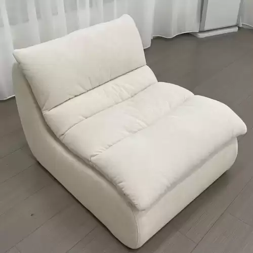 Fotoliu cu Sustinere Ergonomica Loyal Foam, Ivoire