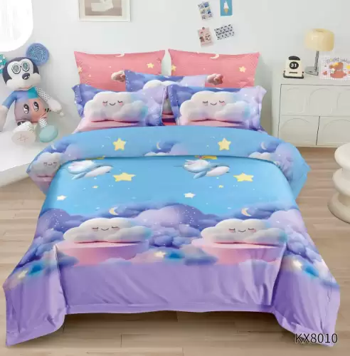 Lenjerie de Pat 1 Persoana Finet Premium cu Model Animat