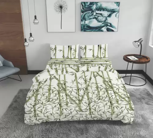 Lenjerie de pat 100%bbc king size (alc1)