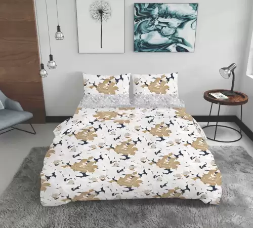 Lenjerie de pat 100%bbc king size (alc3)