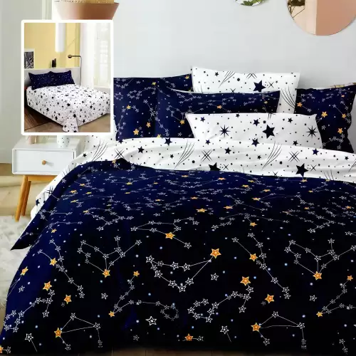 Lenjerie de pat finet 6 piese (m491)