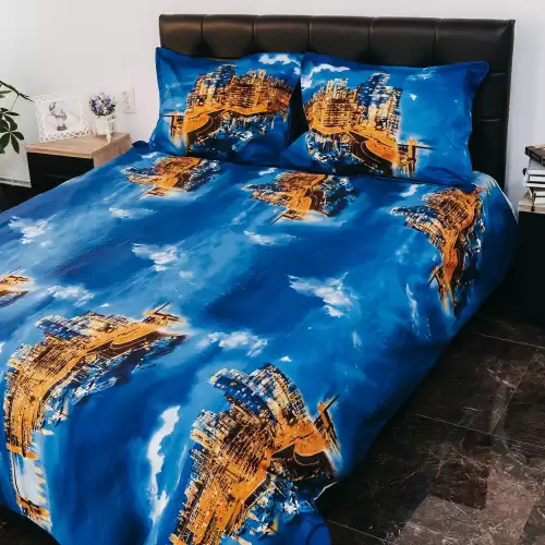 Lenjerie de pat ranforce clasy king size (rnf_11)