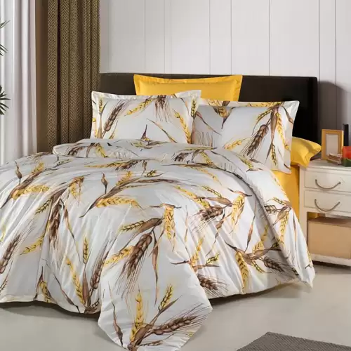 Lenjerie de pat ranforce clasy king size (rnf_20)