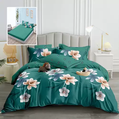 Lenjerie finet 6 piese cu husa - 160x200 si 180x200 (hf6p230)