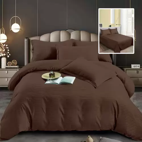 Lenjerii de pat damasc-policoton 6 piese (6dp59)