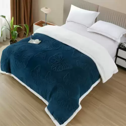 Patura Cocolino cu Fermoar si Blanita ,   Fluturi 3D