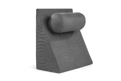 Perna Relax TV 60x68x30cm, ortopedica pentru citit, antireflux, cu husa detasabila, confortabila si rezistenta la spalari multiple la 40 grade, Gri