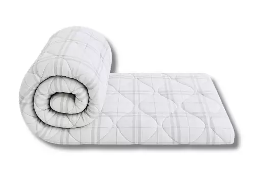 Pilota matlasata Grid Confort Somnart, 140x200 cm, 350 g, microfibra, primavara-toamna