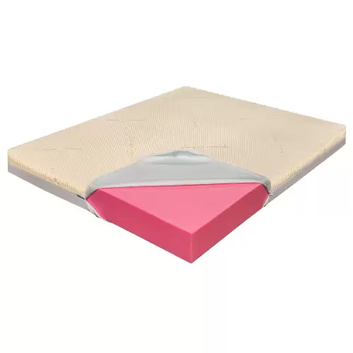 Saltea de pat Super Ortopedica Air, Bio Bumbac Cooler, Fata vara iarna, fara arcuri, 200x200 cm