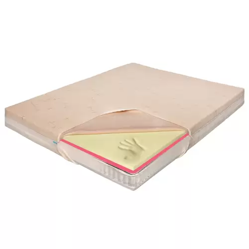 Saltea pat Ortopedica, Arcuri Pocket, 180x200 - Bio Bumbac Air, Memory HD, 5+12+6+3, Hotel Range