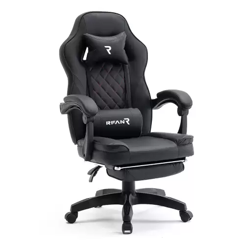 Scaun De Gaming, Negru, WF6028