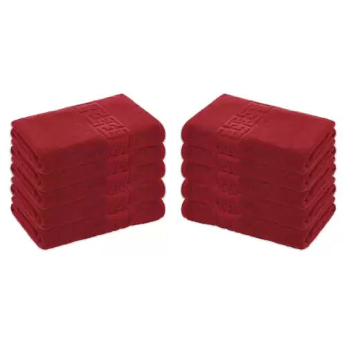 Set 10 Prosoape Baie, Bumbac 100%, 50x90cm, 550g m ², Greek