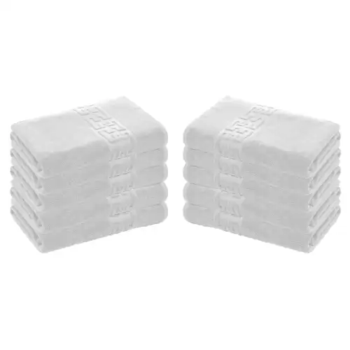 Set 10 Prosoape Baie, Bumbac 100%, 70x130cm, 550g m ², Greek
